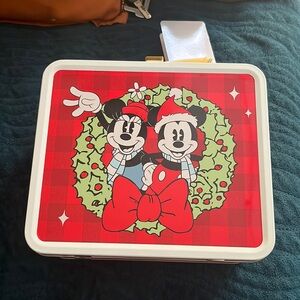Disney 100 year Christmas lunchbox.